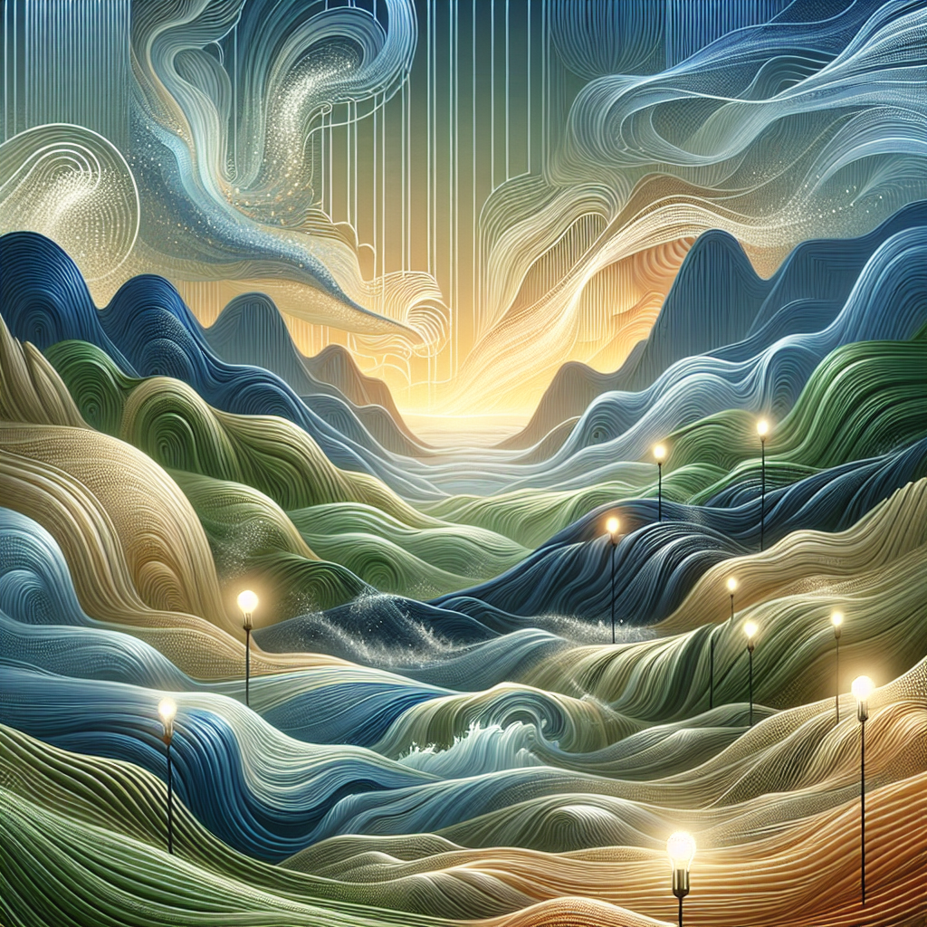 A serene visualization of five actionable strategies for preserving capital during market volatility, featuring abstract representations of financial concepts with soft, muted colors.